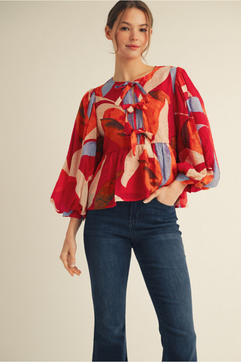 Boho Bloom Blouse