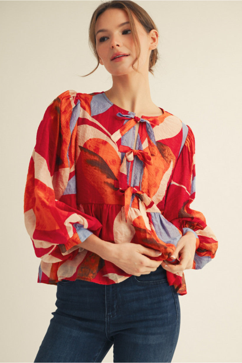 Boho Bloom Blouse