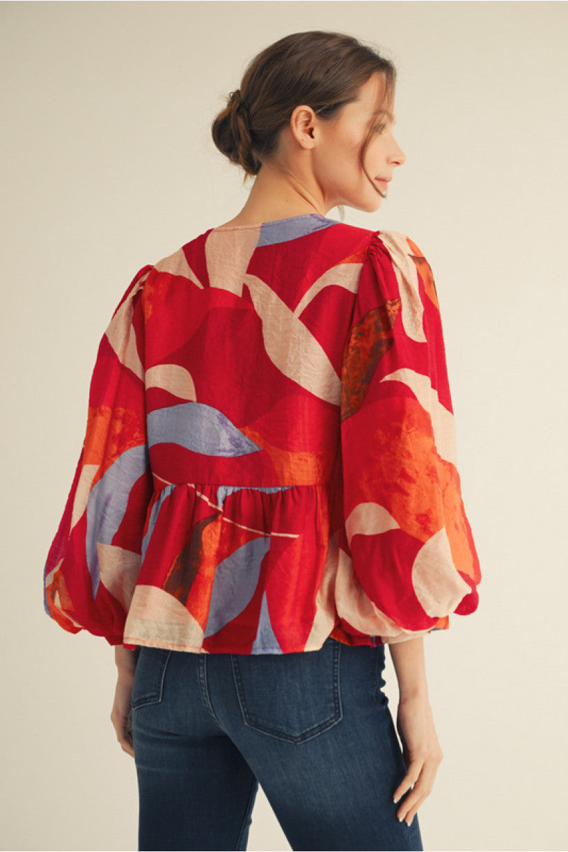 Boho Bloom Blouse