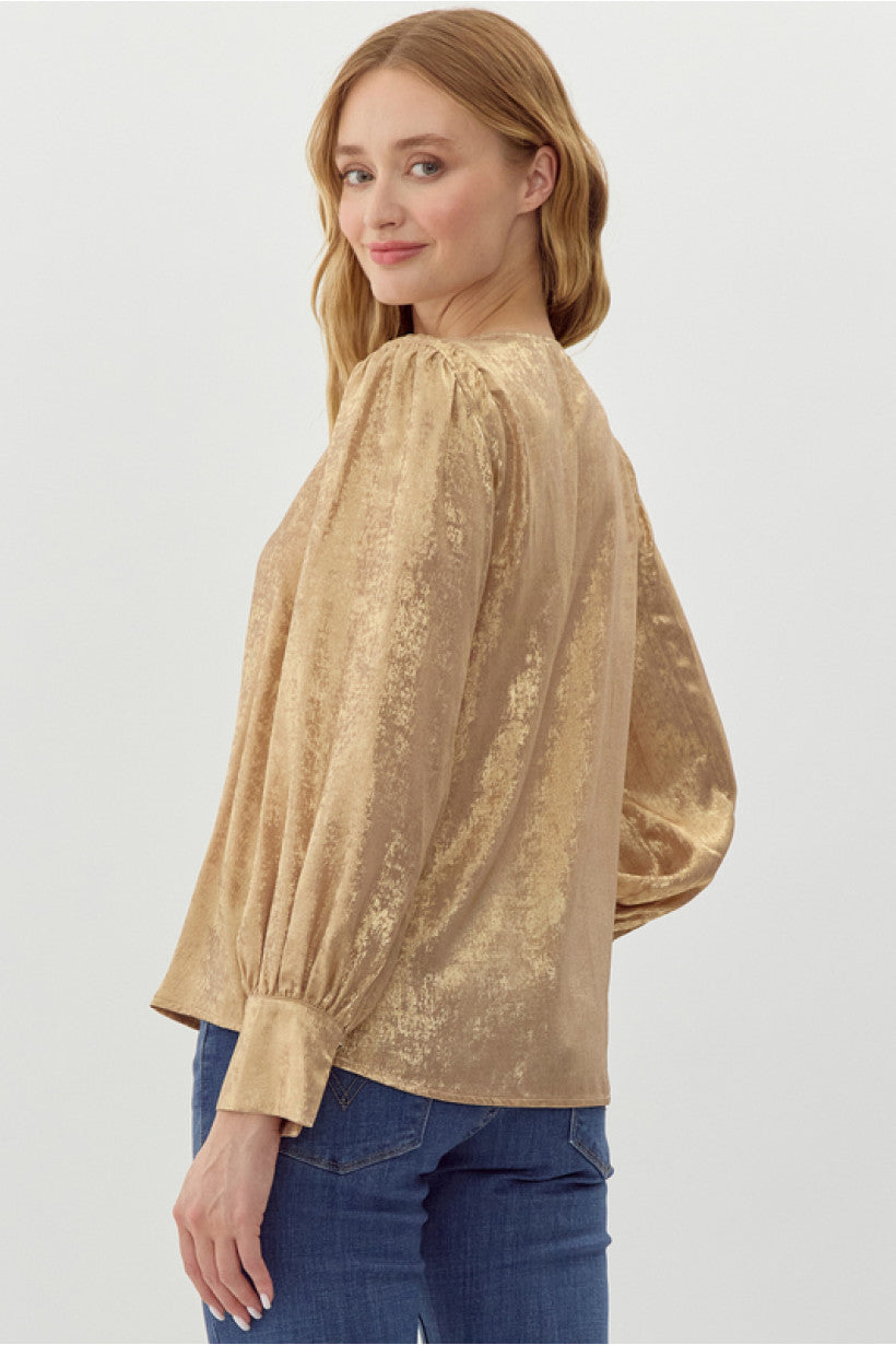 Shimmer & Chic Top