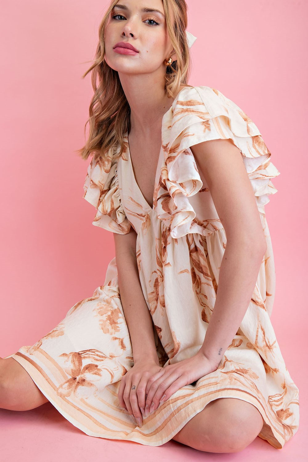 Sun-Kissed Bloom Dress