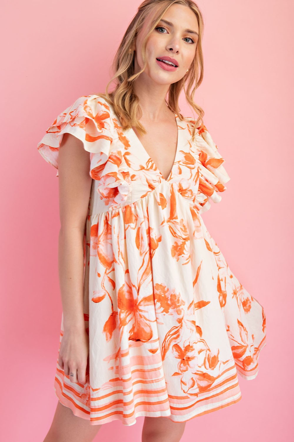 Sun-Kissed Bloom Dress