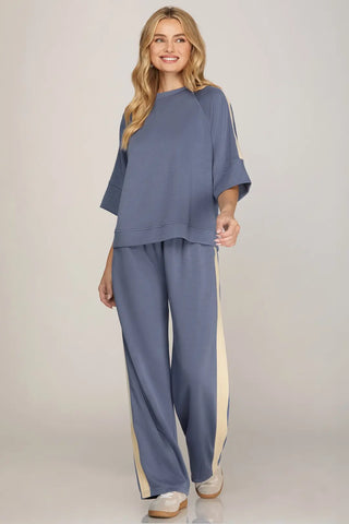 Dusty Blue Dream Top