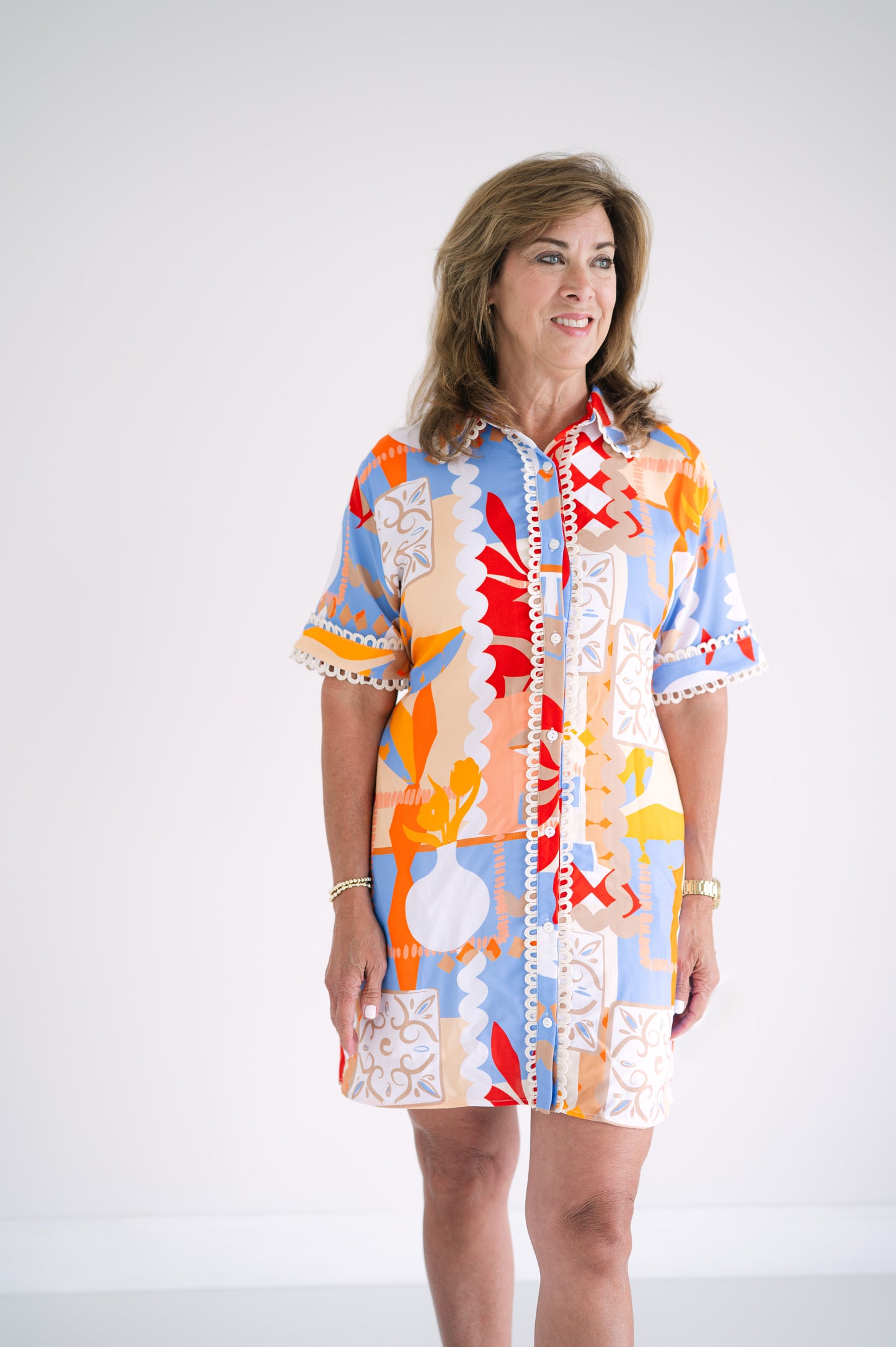 Sassy in Santorini Dress