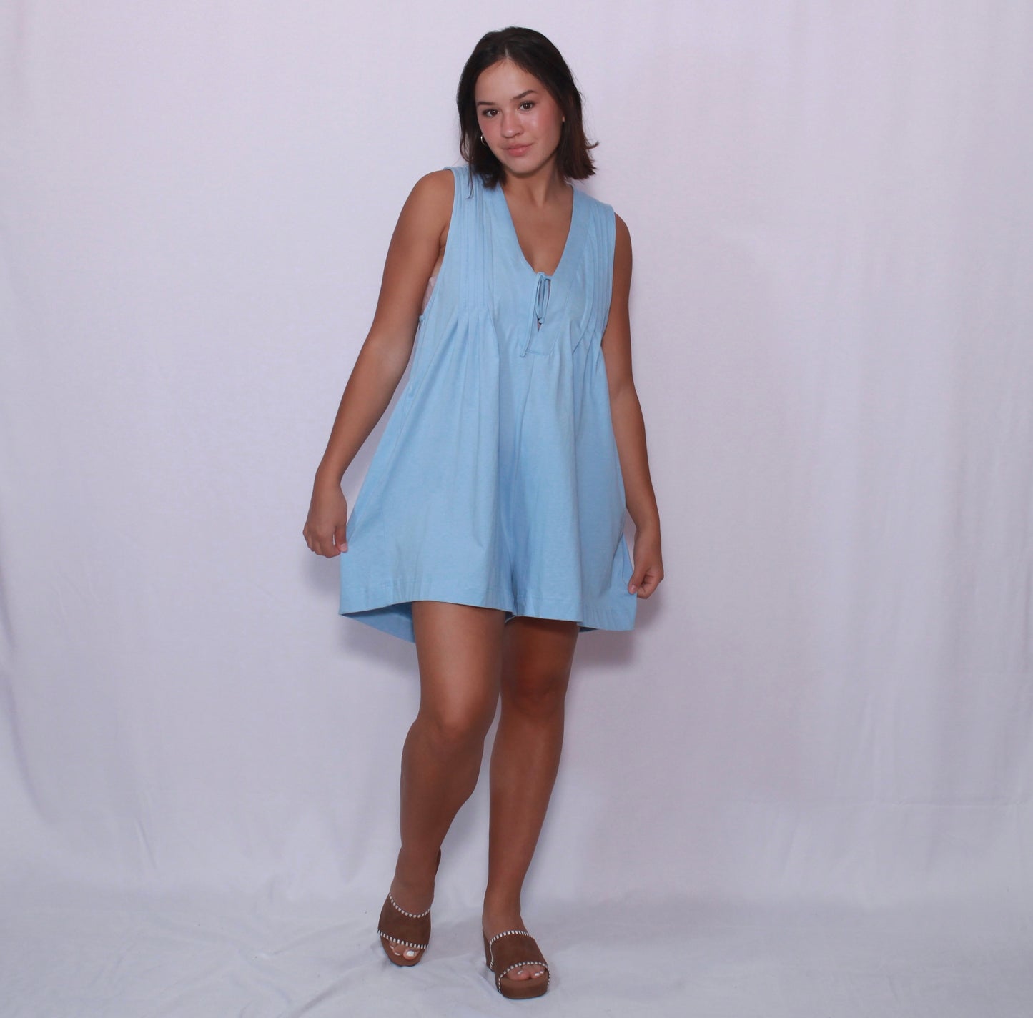 Pintuck Romper