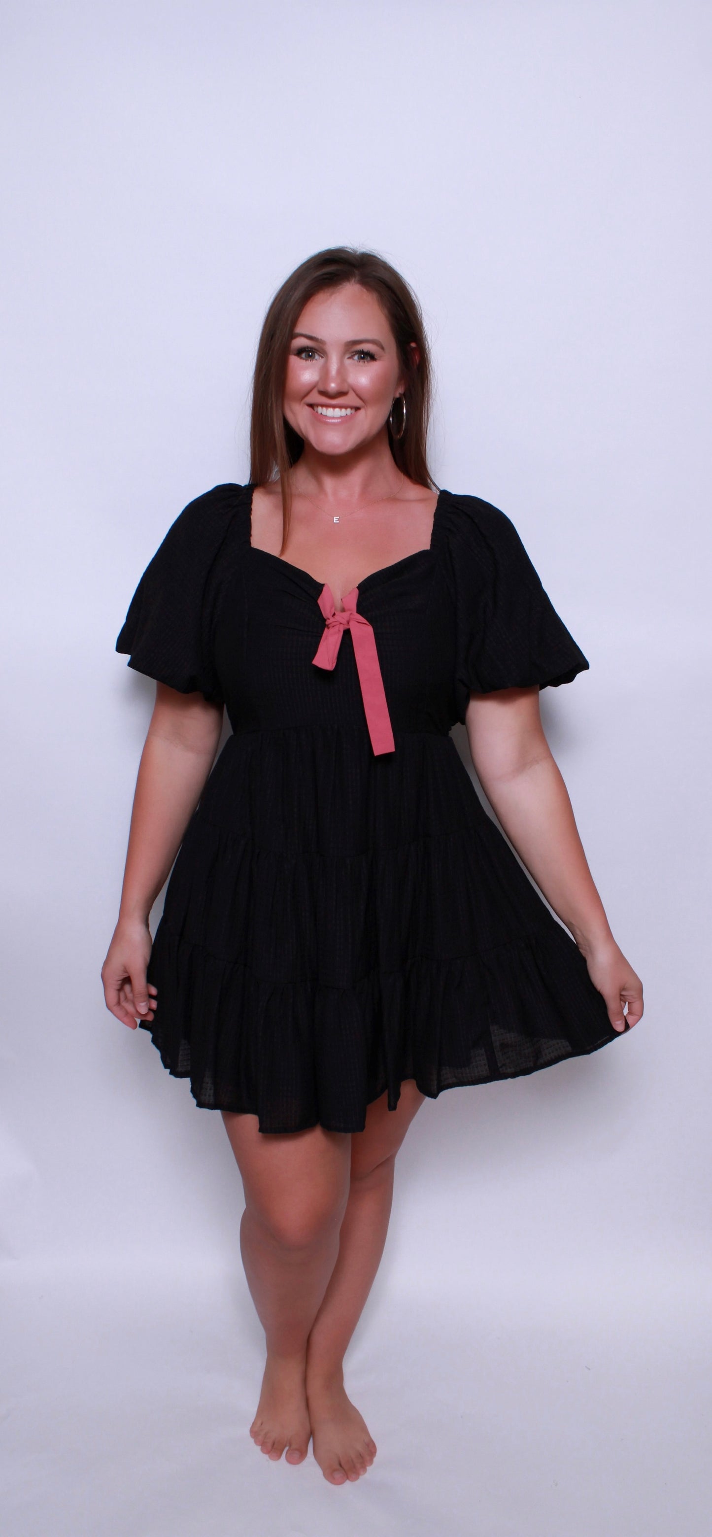 Seersucker Mini Dress