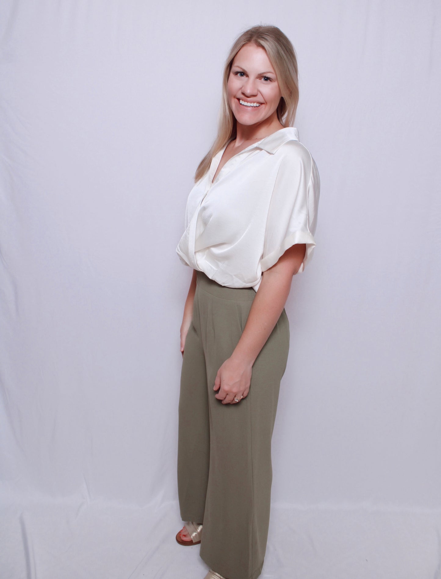 Soft Sage Slacks