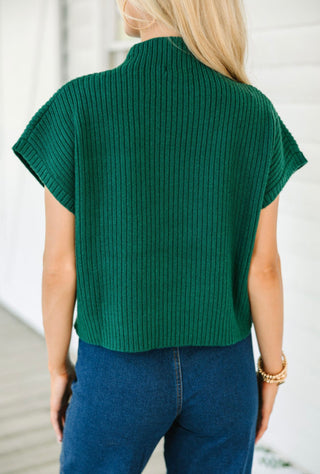 Evergreen Charm Knit Top