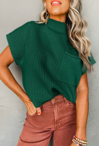 Evergreen Charm Knit Top
