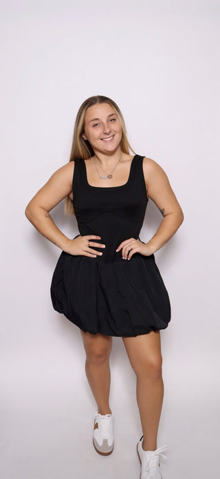 Bubble Hem Dress
