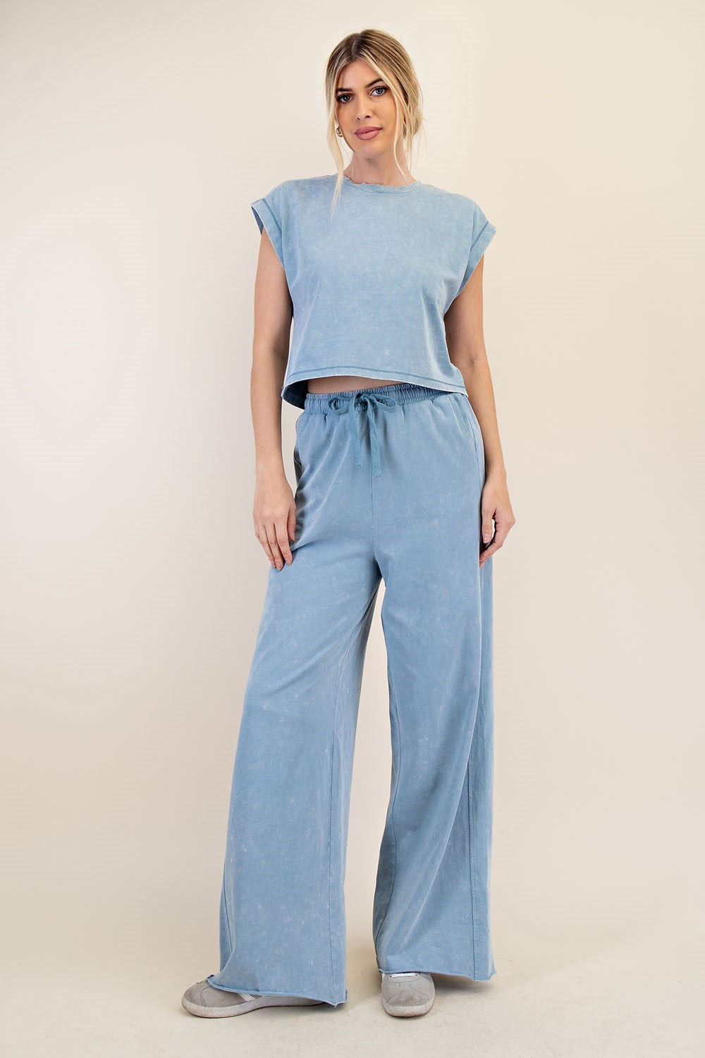 Waist Elastic Pants