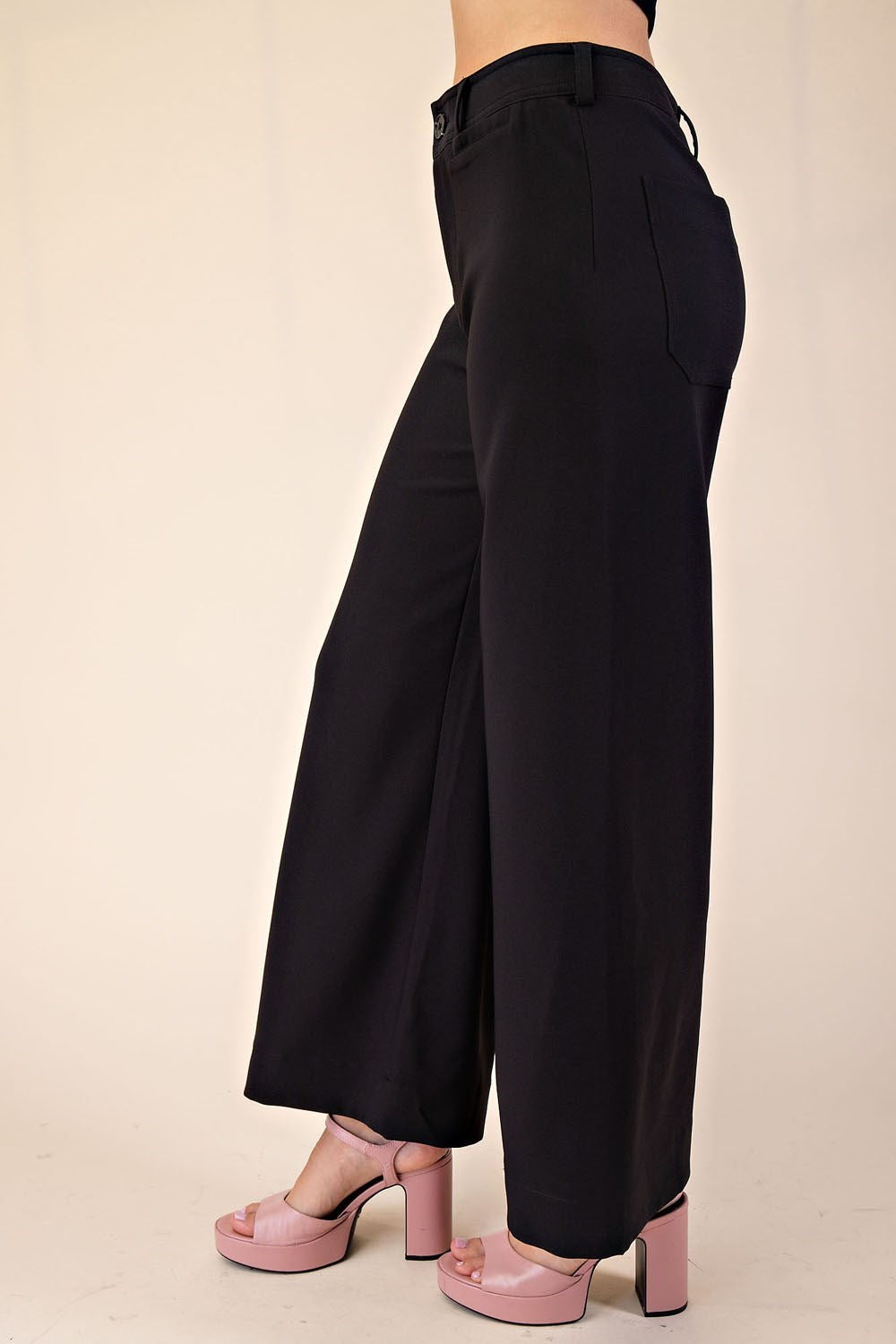 Crop Wide-Leg Pants