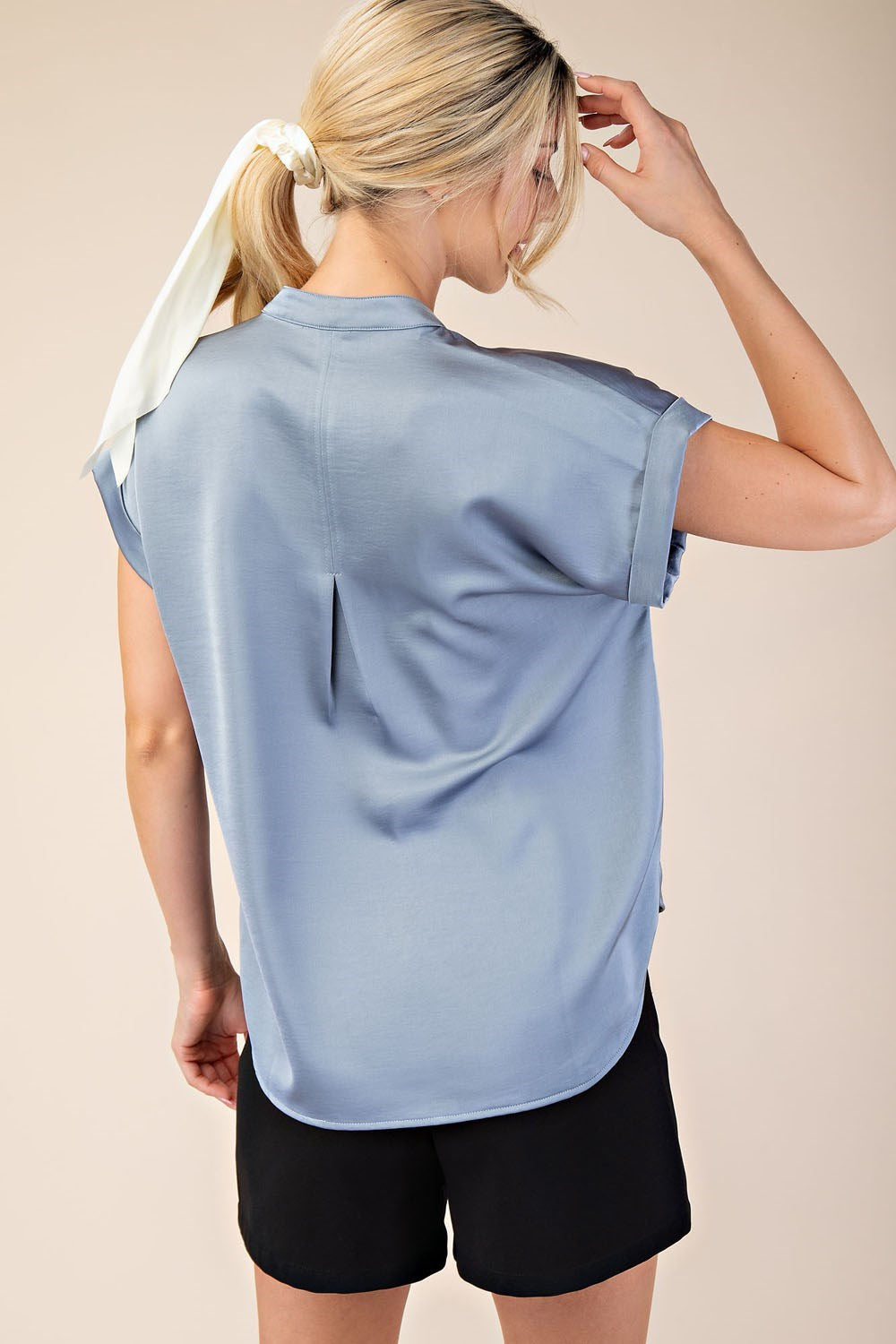 Short-Sleeve Blouse