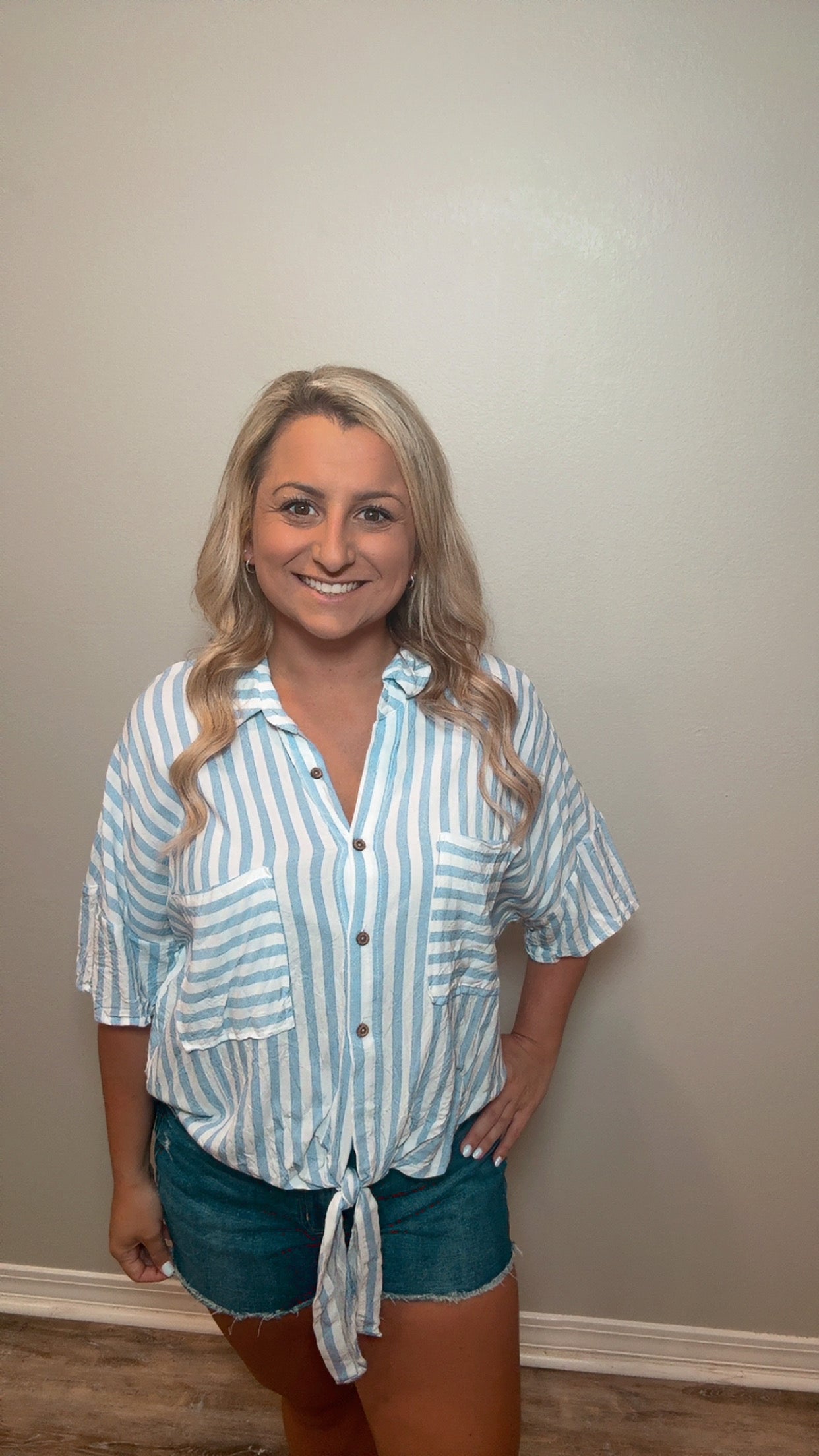 Lightly Loved Striped Top