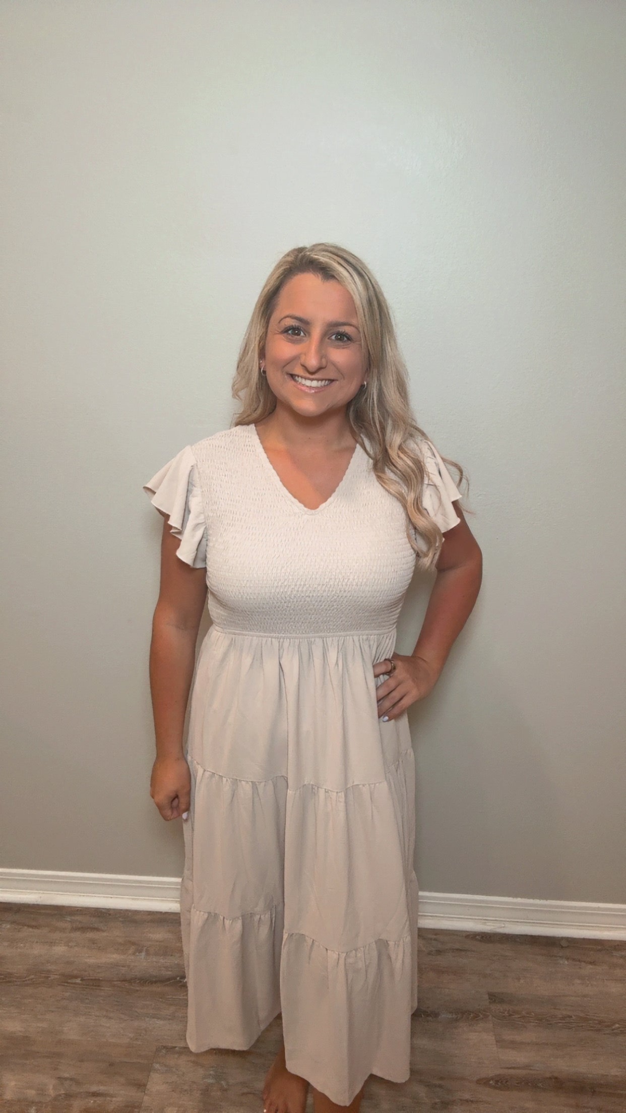 Lightly Loved Tan Dress