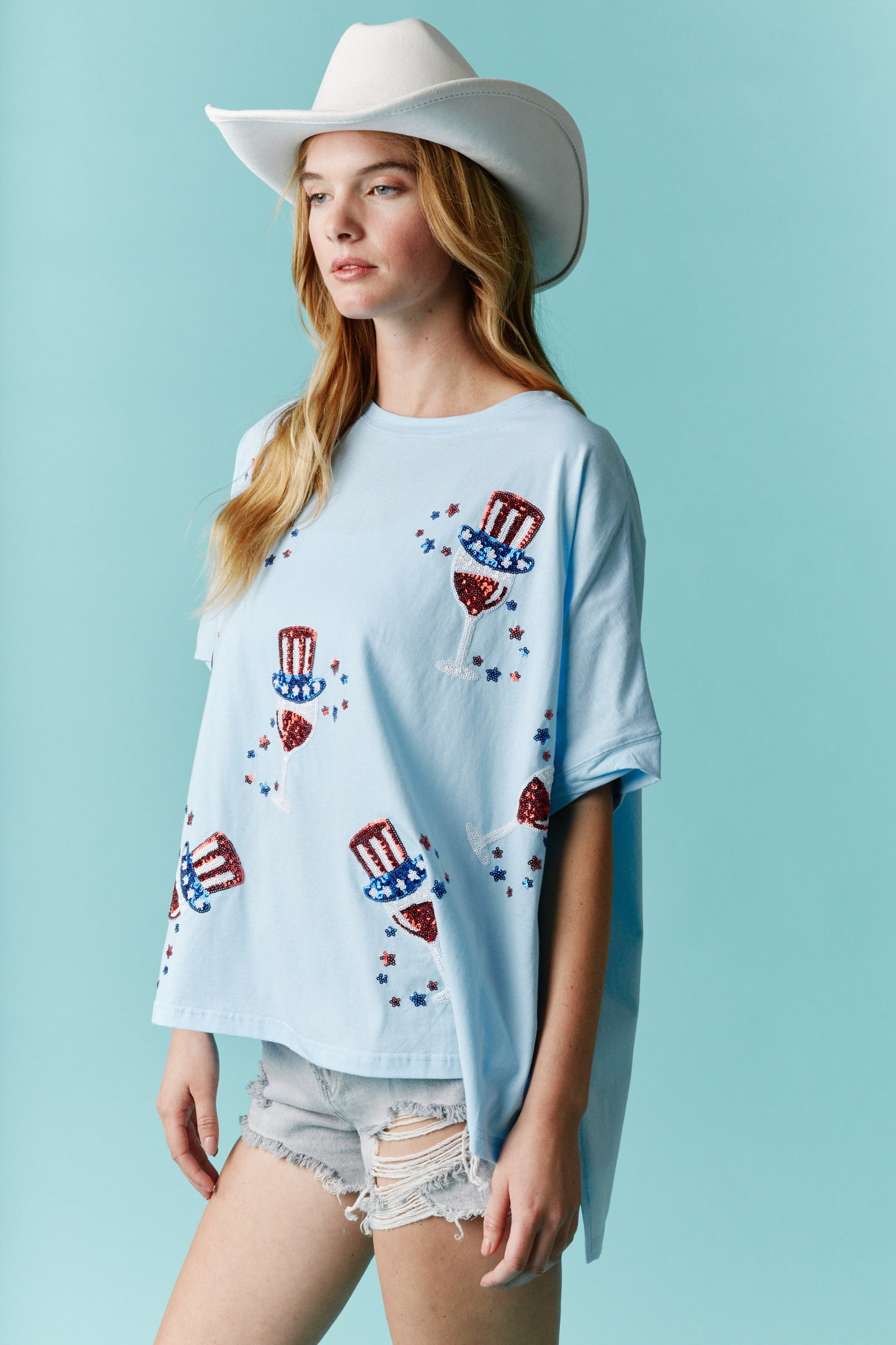 Sequin Americano Shirt