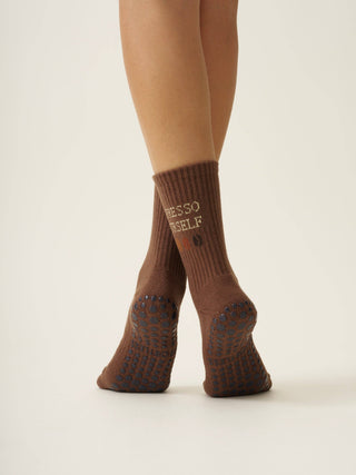 ☕︎ Coffee Lover Grip Socks