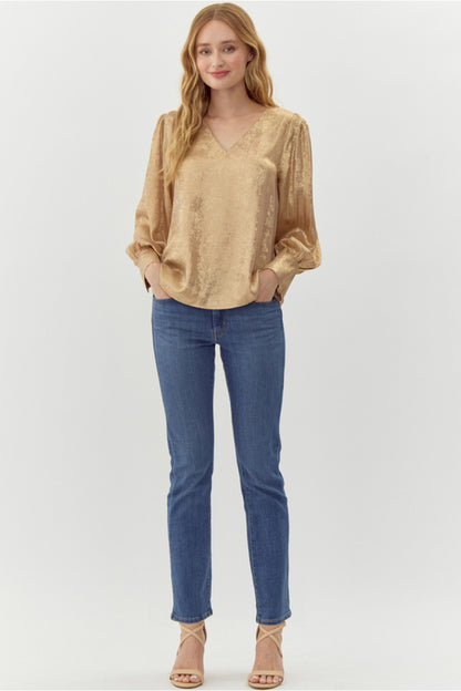 Shimmer & Chic Top
