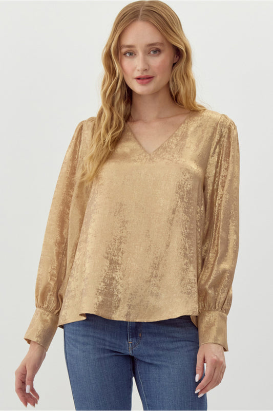 Shimmer & Chic Top