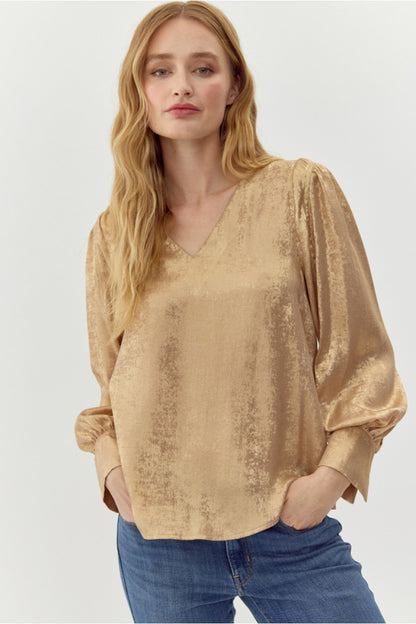 Shimmer & Chic Top