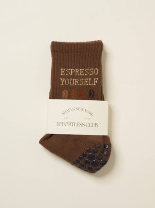 ☕︎ Coffee Lover Grip Socks