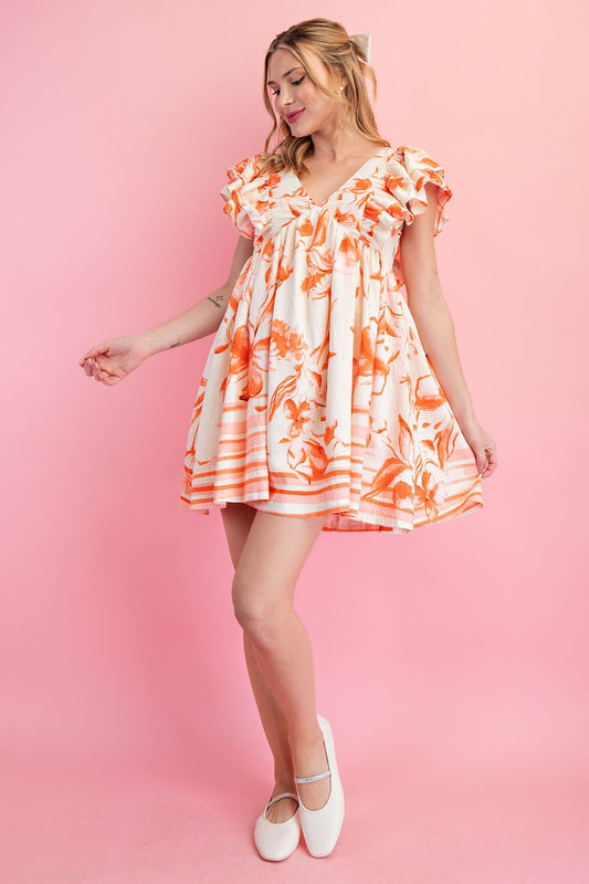 Sun-Kissed Bloom Dress