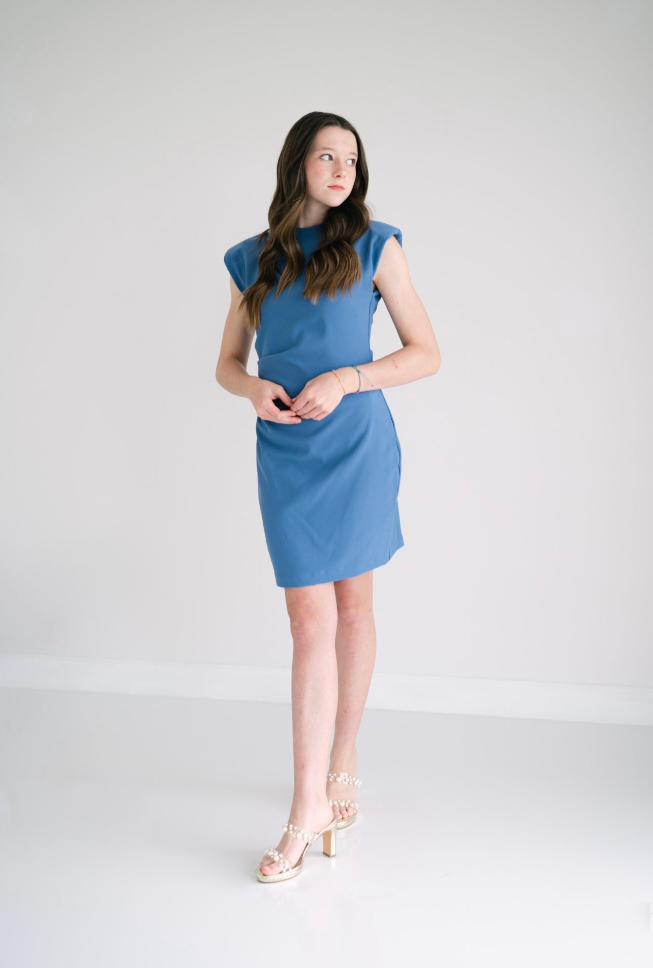Ruched Fitted Dress