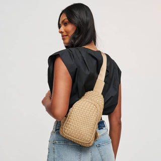 Beyond The Horizon Woven Neoprene Sling Sling Backpack
