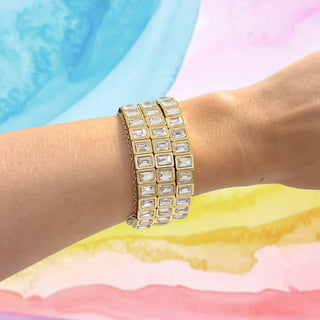 Crystal Luxe Stack Bracelet