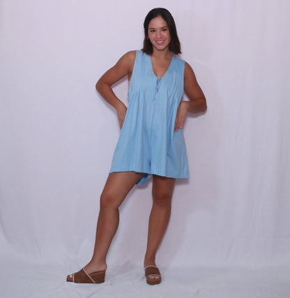 Pintuck Romper