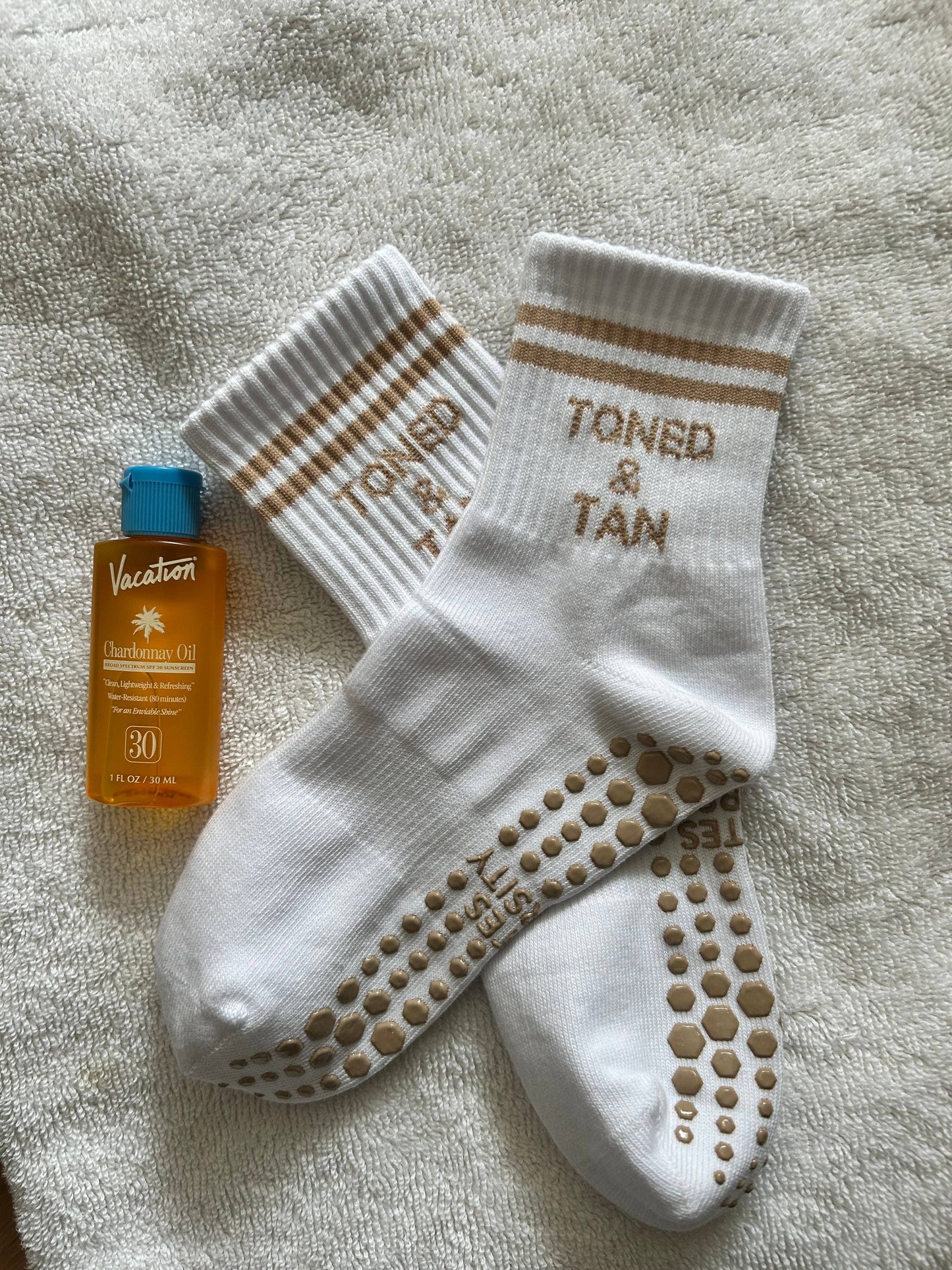 TONED & TAN