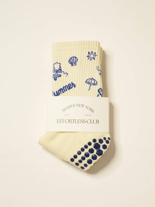 Vintage Summer Grip Socks
