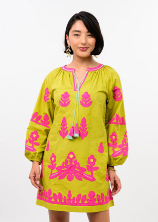 Ivy Jane Pink Palms Dress