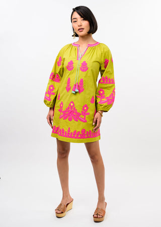 Ivy Jane Pink Palms Dress
