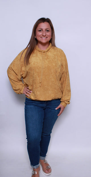 Knit Turtle Neck Sweatshirt
