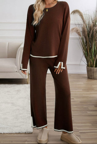 PRE ORDER - Mocha Moments Knit Set