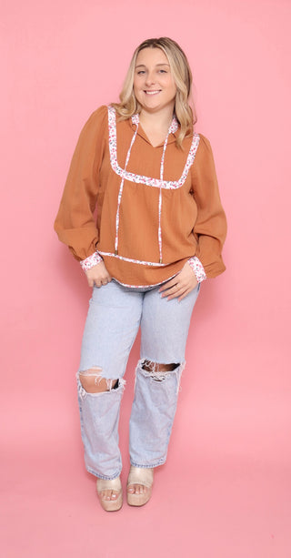 Harvest Bloom Peasant Top