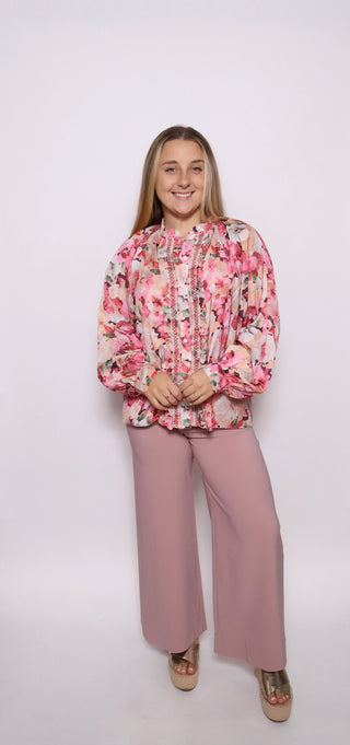 Crop Wide-Leg Pants