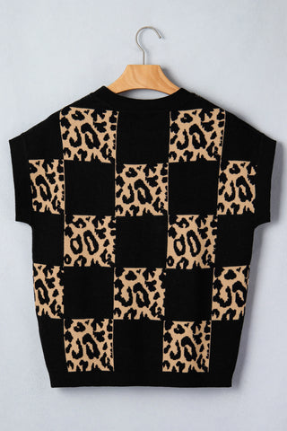 Wild Check Babe Top