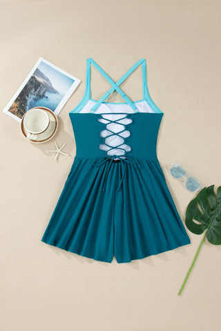 Tidal Tease Swim Dress