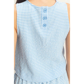 Bluebell Gingham Set