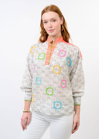Ivy Jane Neon Sunburst Top