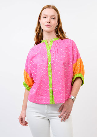 IVY JANE Pop Art Parrot Top