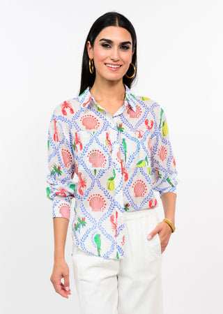 Ivy Jane Seaside Postcard Top
