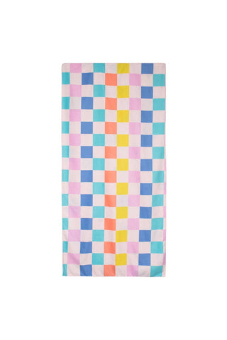 Check Yes Floral Quick Dry Towel