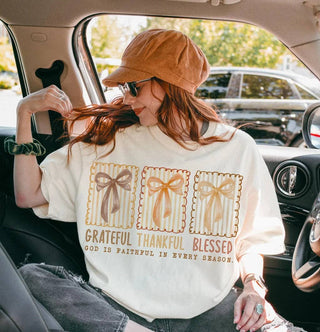 Grateful & Blessed Short Sleeve Tee