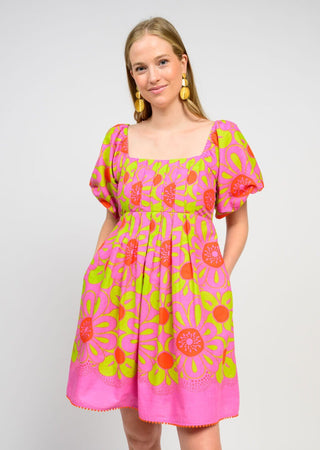 IVY JANE - Groovy Garden Mini Dress
