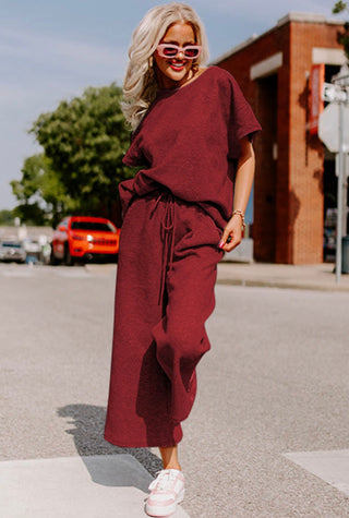 PRE ORDER - Bordeaux Bliss Textured Set