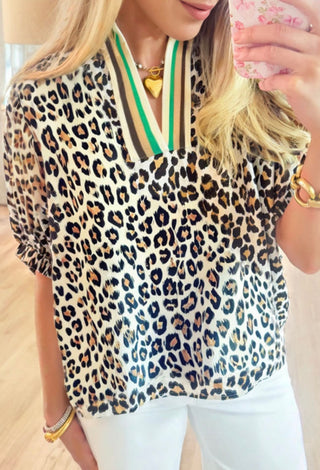 PRE ORDER - Wild Streak V-Neck Top
