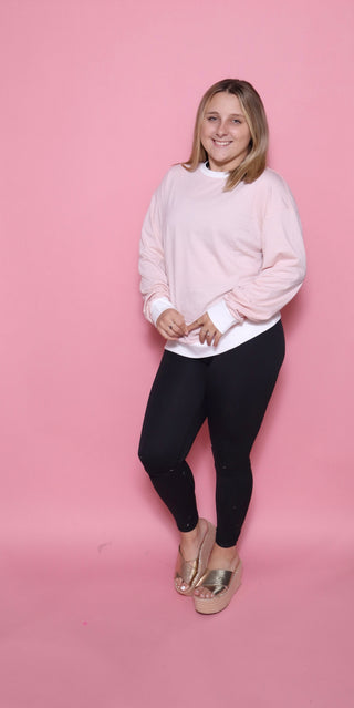 The Ella Stripe Contrast Top